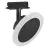 Ledvance Spot LED Sur Rail Rail Monophasé Cercle Noir 6W 350lm - 830-865 Variable Blanc