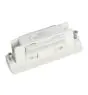 Connecteur triphasé droit électrique - Blanc