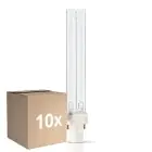 Voordeelpak 10x Philips PL-S 9W - UV-C | 2-Pin